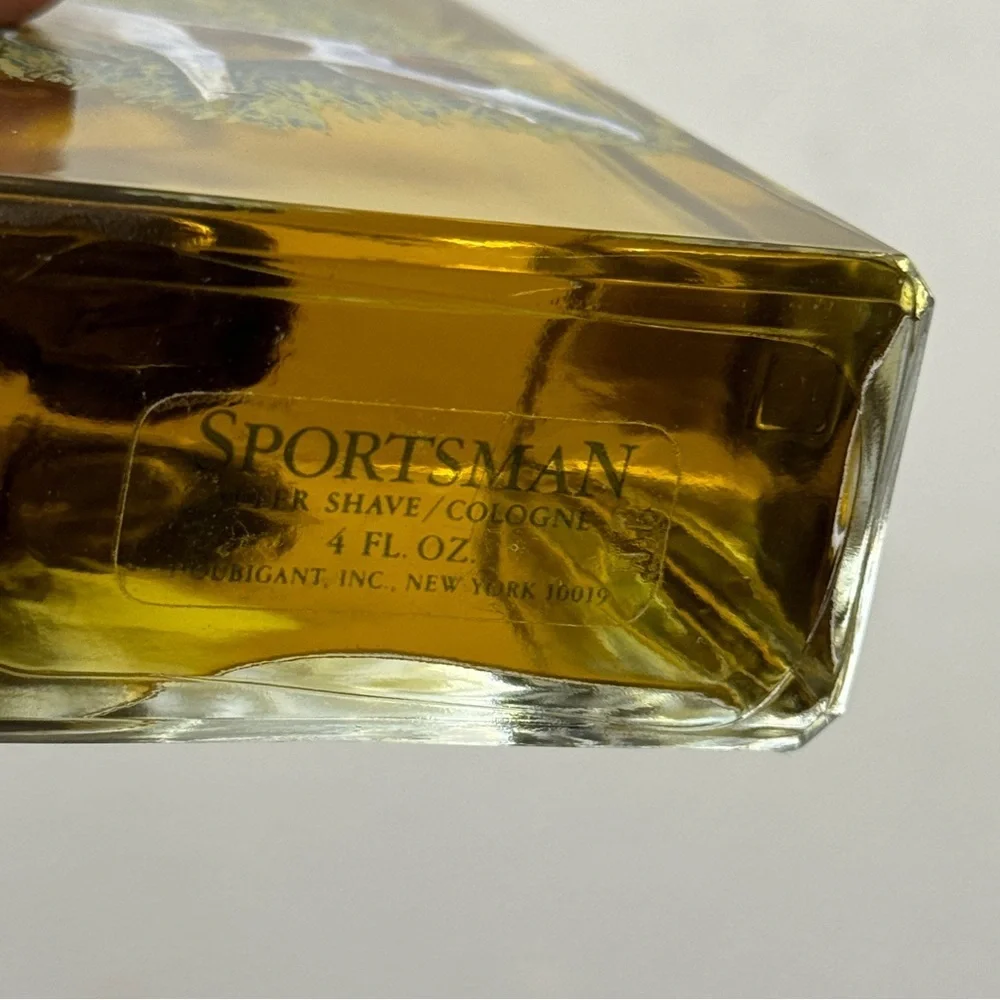Vintage Sportsman Hound Dog Aftershave Cologne Houbigant New York 4 OZ